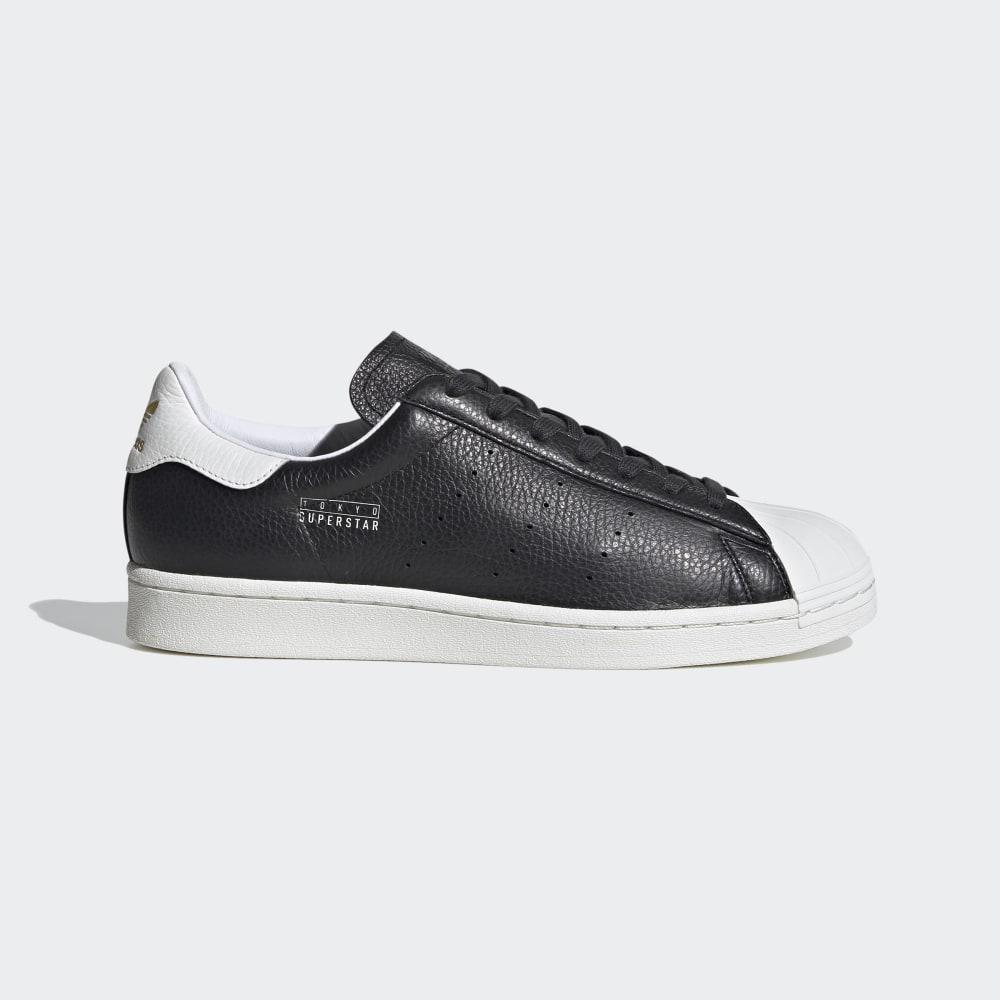 Originals Adidas Superstar Pure Barbati Romania - Negrii/Albi/Gri Inchis FV2838
